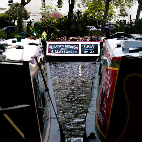 Canal Boats at Little Venice