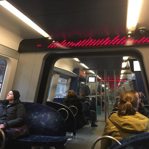 Copenhagen suburban train.
